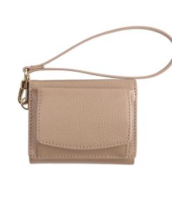 【LIZDAYS】スキミング防止 キー収納付き 本革 3つ折り財布