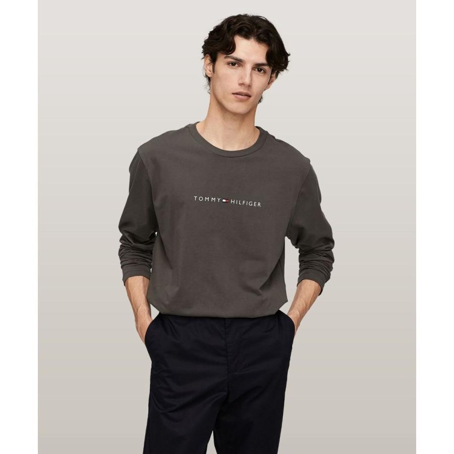 TOMMY HILFIGER 【オンライン限定】ロゴロングスリーブTシャツ ロンT - 画像 (3)