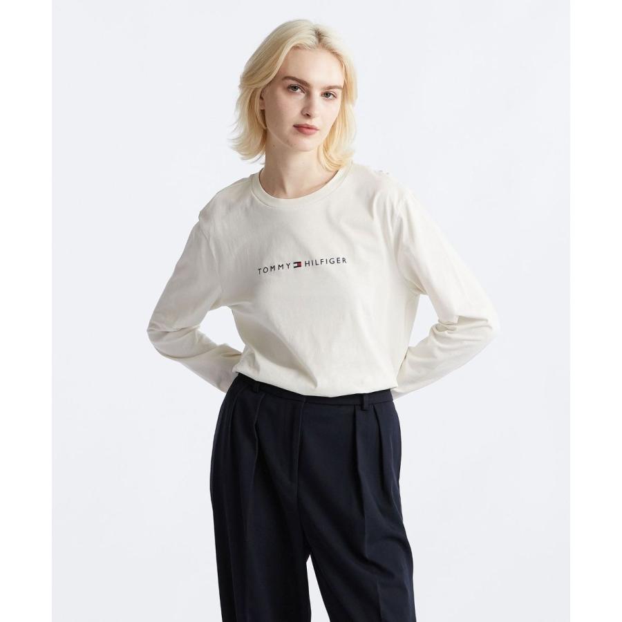 TOMMY HILFIGER 【オンライン限定】ロゴロングスリーブTシャツ ロンT - 画像 (7)