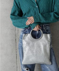 ROSE BUD (LAURA DI MAGGIO)サークルハンドルショルダーバッグ