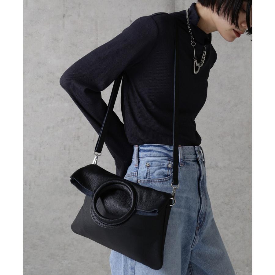 ROSE BUD (LAURA DI MAGGIO)サークルハンドルショルダーバッグ - 画像 (5)