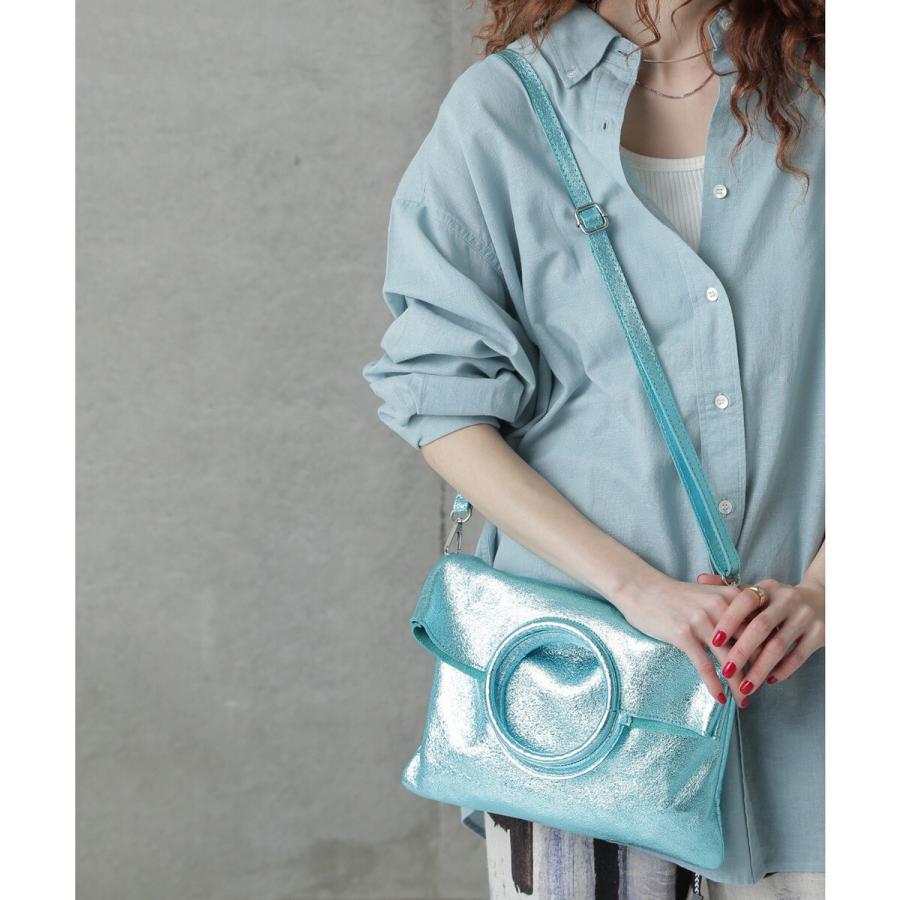 ROSE BUD (LAURA DI MAGGIO)サークルハンドルショルダーバッグ - 画像 (8)