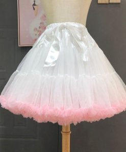 【大特価】パニエ ボリュームアップ ワイヤーなし パニエ 着丈45cm 55cm ショートパニエ ドレス ふわふわ インナー チュール スカート チュチュスカー