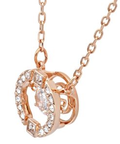 SWAROVSKI 並行輸入品 スワロフスキー ネックレス ペンダント ダンシングクリスタル クリスタルパヴェ ラウンド 5272364