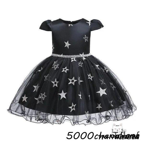 衣装 子供 キッズドレス 巫女 女の子 星柄 チュール の 2点セット 帽子付き コスチューム衣装 子供服 万聖節 コスチューム イベント - 画像 (9)