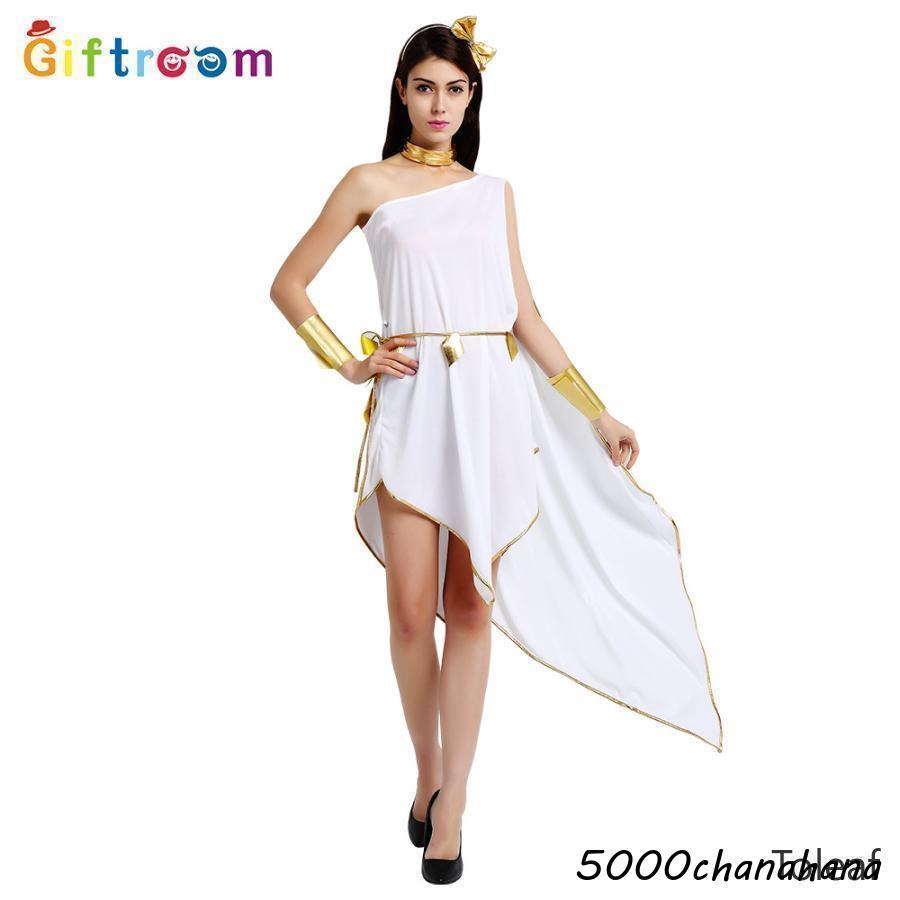 衣装 大人用 女性用 エジプト コスプレ コスチューム ギリシャの女神 レディース ガールズ ウィッチ ハロウィーンA