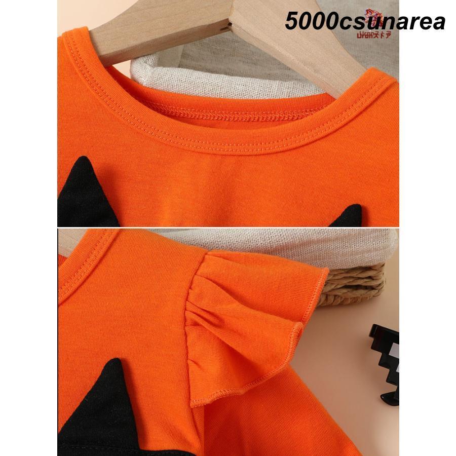 ハロウィン 衣装 子供 FCZY チュール ワンピース 仮装 女の子 子ども服 黒猫 キッズ ベビー かぼちゃ 長袖 コスチューム かわいい 赤ちゃん おしゃれ 魔女 - 画像 (3)