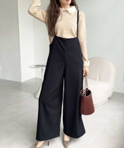 GeeRA サロペット オーバーオール サロペットワイドパンツ レディース