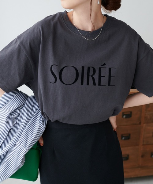 Discoat tシャツ 「新色追加!/ZOZO限定」フロッキープリントTシャツ レディース - 画像 (4)