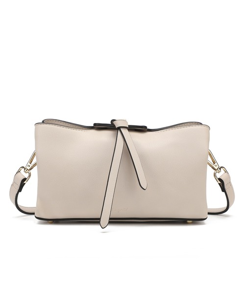 Ungrid ショルダーバッグ バッグ 「Ungrid/アングリッド」アンティークPUレザー 両アオリポケット スマホ&パスポート入れ ミニ ショルダーバッグ レデ - 画像 (9)