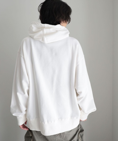 GeeRA パーカー 裏毛ロゴプリントパーカー レディース メンズ - 画像 (8)