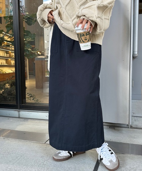 andme スカート 「3サイズ展開」ハイウエストベイカースカート - 画像 (8)