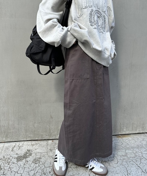 andme スカート 「3サイズ展開」ハイウエストベイカースカート - 画像 (5)