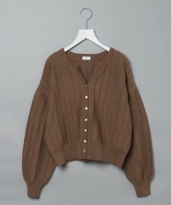 A part by カーディガン アイレットアミショートカーディガン レディース