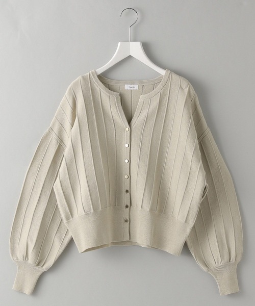 A part by カーディガン アイレットアミショートカーディガン レディース - 画像 (7)