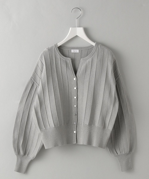 A part by カーディガン アイレットアミショートカーディガン レディース - 画像 (3)