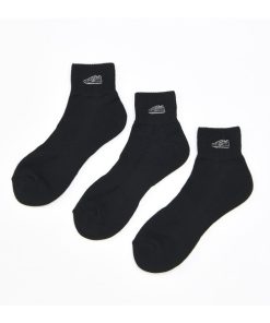 New Balance 靴下 ミッドレングス3Pソックス ワッペン メンズ レディース