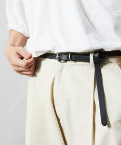 FREAK'S STORE ベルト 限定展開 リアルレザー ナローベルト メンズ