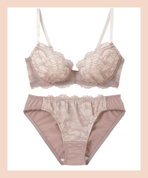 AMPHI(ワコール) ブラジャー ショーツセット 「まる胸メイク」A〜Gカップ 推し活・推し事応援 ブラ&ショーツセット - 画像 (5)