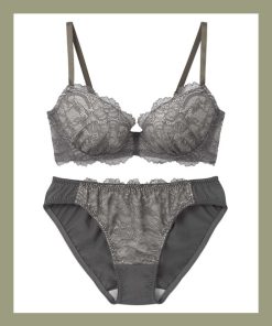 AMPHI(ワコール) ブラジャー ショーツセット 「まる胸メイク」A〜Gカップ 推し活・推し事応援 ブラ＆ショーツセット