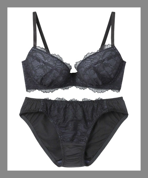 AMPHI(ワコール) ブラジャー ショーツセット 「まる胸メイク」A〜Gカップ 推し活・推し事応援 ブラ&ショーツセット - 画像 (4)