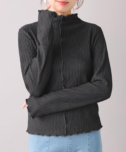 alotta tシャツ メロウ使いハイネックプルオーバー レディース - 画像 (4)