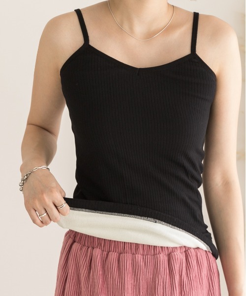 ad thie キャミソール 裏起毛 - 画像 (8)