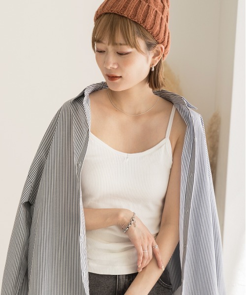 ad thie キャミソール 裏起毛 - 画像 (6)