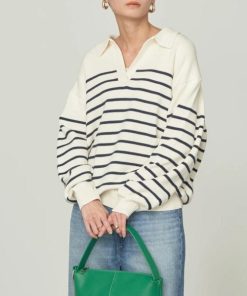 AMERICAN HOLIC ニット セーター 衿付きニットプルオーバー レディース