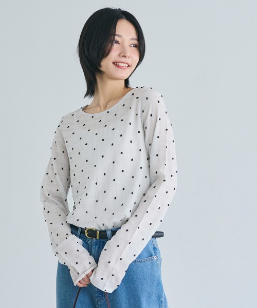coca tシャツ シアードットトップス レディース - 画像 (8)