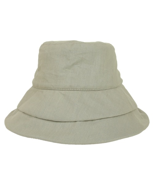 and it_ 帽子 ハット 接触冷感ワイヤーリネンハット レディース メンズ - 画像 (8)