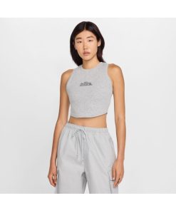 NIKE タンクトップ ノースリーブ WS NSW リブ クロップ タンク トップ レディース