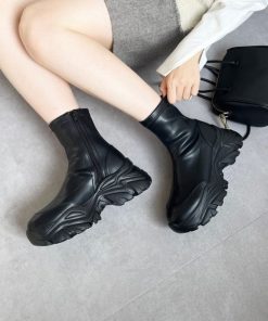 ORiental TRaffic ブーツ 軽量 厚底 スニーカーソール ショートブーツ 41412 レディース