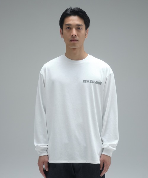 New Balance tシャツ MET24 Reflection NB Logo Long Sleeve Tee メンズ - 画像 (7)