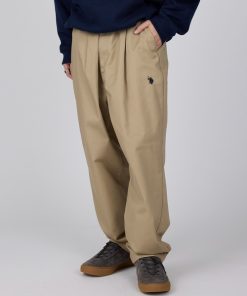 U.S. POLO ASSN. ジーンズ 「U.S. ASSN.」デニム・TCツイルバルーンパンツ メンズ