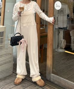 Alley Tokyo サロペット オーバーオール スウェットサロペットパンツ レディース