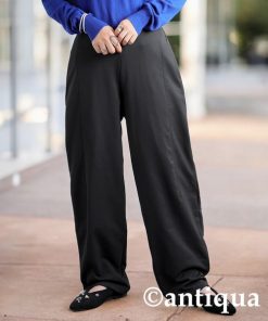 antiqua パンツ カッティングテーパードパンツ レディース メンズ