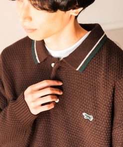 PENNEYS ポロシャツ 「EXCLUSIVE」PENNEY'S / FOX ワンポイント ニットポロ メンズ