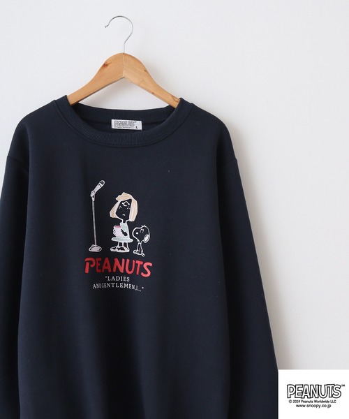 PEANUTS トレーナー スウェット PEATNUTS 日常柄プリント裏起毛トレーナー メンズ レディース - 画像 (5)