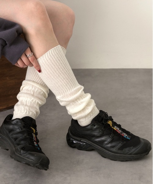 ad thie 靴下 シャーリング ルーズソックス レディース - 画像 (8)