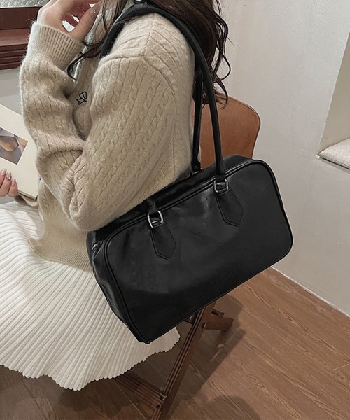 miniministore トートバッグ ロングハンドルボストンバッグトートバッグ レディース