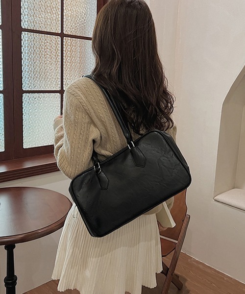 miniministore トートバッグ ロングハンドルボストンバッグトートバッグ レディース - 画像 (7)