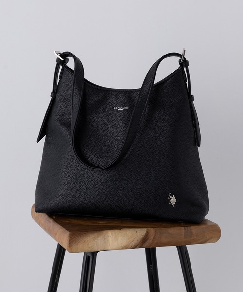 U.S. POLO ASSN. トートバッグ 「U.S. ASSN.」「別注」One Shoulder Tote / ワンショルダートート レディース - 画像 (2)