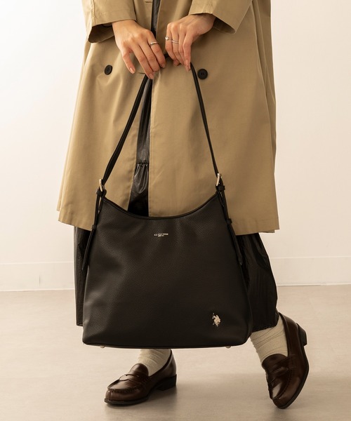 U.S. POLO ASSN. トートバッグ 「U.S. ASSN.」「別注」One Shoulder Tote / ワンショルダートート レディース - 画像 (9)