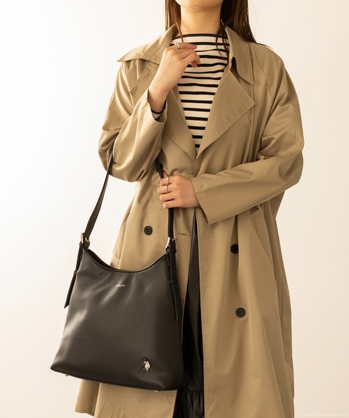 U.S. POLO ASSN. トートバッグ 「U.S. ASSN.」「別注」One Shoulder Tote / ワンショルダートート レディース - 画像 (6)