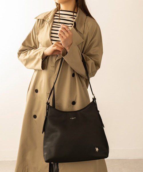U.S. POLO ASSN. トートバッグ 「U.S. ASSN.」「別注」One Shoulder Tote / ワンショルダートート レディース - 画像 (7)
