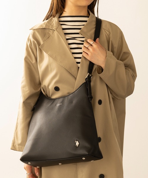 U.S. POLO ASSN. トートバッグ 「U.S. ASSN.」「別注」One Shoulder Tote / ワンショルダートート レディース - 画像 (8)