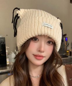 TONE SELECT GOODS ニット帽 ニットキャップ pur chouchou/猫耳 P4437 レディース