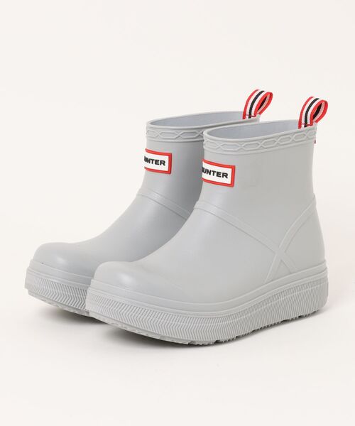 HUNTER 長靴 レインブーツ ユニセックス プレイ モールデット ブーツ レディース メンズ - 画像 (7)