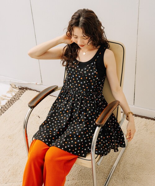 FREAK'S STORE チュニック インド カシュクールキャミソールチュニック - 画像 (6)